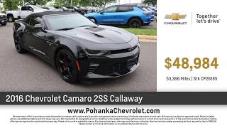 Certified Pre Owned Specials on Select Chevrolet Camero Models Chantilly VA Manassas 260730 Manassas