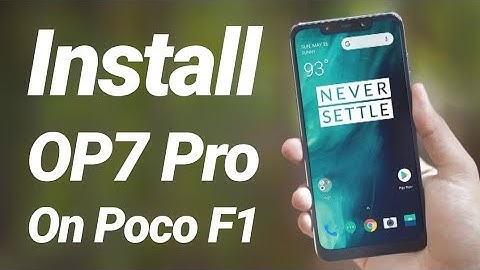 OnePlus 7 Pro ROM on Poco F1 | Install & Review