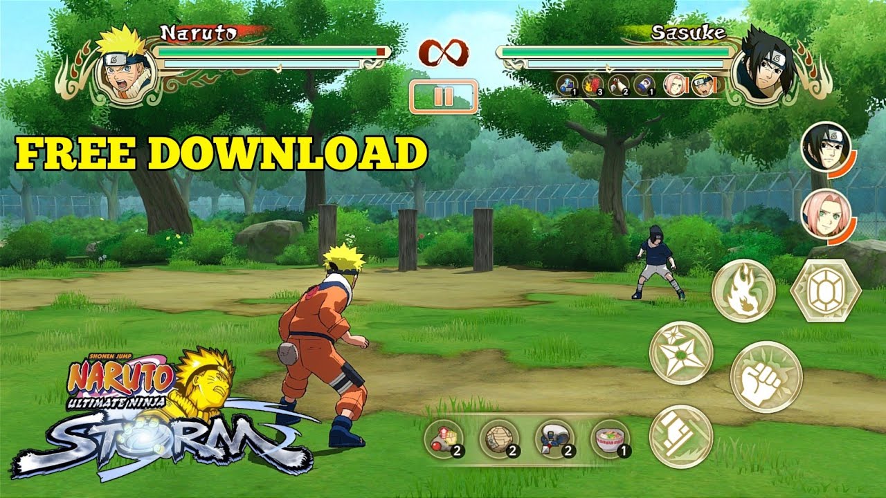 Free Download Naruto Ultimate Ninja Storm Mobile