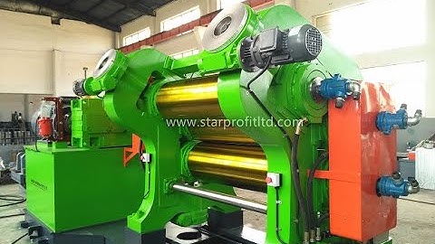 three-roll rubber calender