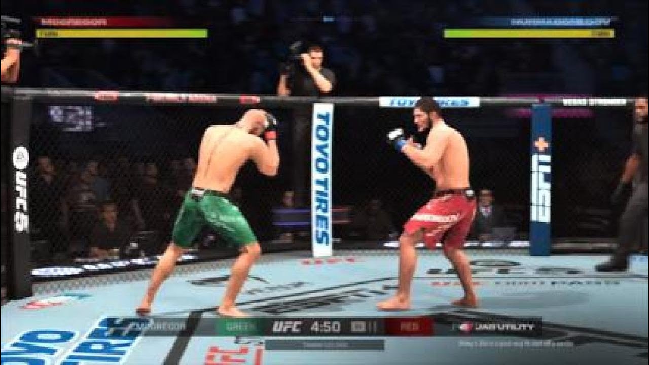 winning with ONLY CONTROL TIME UFC 5 - YouTube
