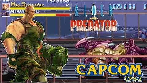 Alien Vs Predator Arcade Lev8 Major Dutch Schaefer no recovery no death playthrough