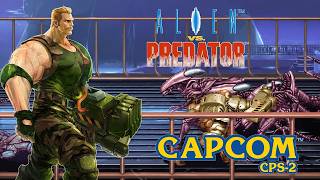 Alien Vs Predator Arcade Lev8 Major Dutch Schaefer no recovery no death playthrough