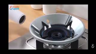 Gas Saver Burner Stand Gas Saver Jali Home Gas Stove Fire & Windproof Energy Saving Stand