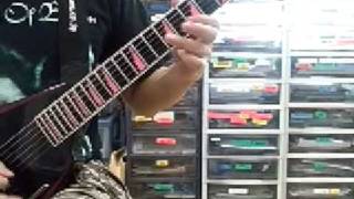 Children of Bodom  Silent Night  Bodom Night Guitar Cover (Pink SAWtooth version)