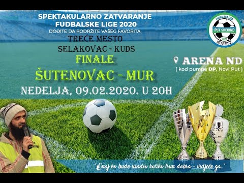 PROMO VIDEO - svečana završnica lige Put Sredine-Irfan Vatic 2020 - YouTube