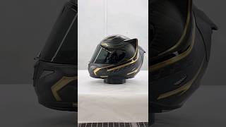 BLACK PANTHER HELMET🤩WAKAND FOREVER🤩🤩   #blackpanther #helmet #custompaintjob #wakandaforever