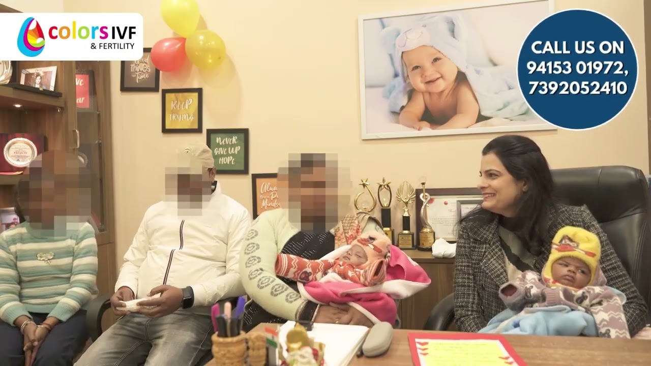 IVF से मिली जुड़वा खुशियाँ