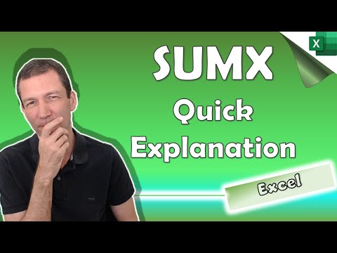 How to use SUMX in Power Pivot DAX