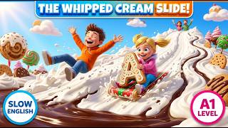 🍦 AMAZING Ice Cream Quest! Slow English Story for A2 Level