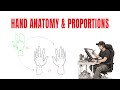 Hand Anatomy Drawing Timelapse | Speed Sketching &amp; Digital Art Practice