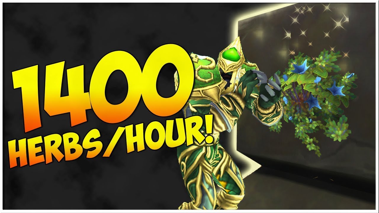 1400 HERBS PER HOUR Battle For Azeroth WoW Gold Guide YouTube