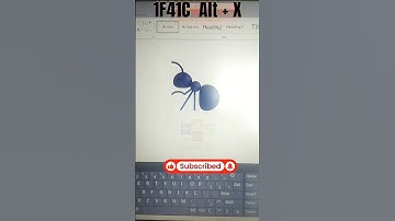 🐜Ant MS Word Symbol Shortcut Key #shorts #asmr #tips #pc #keyboardshortcuts