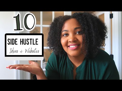 10 SIDE HUSTLE IDEAS/JOBS & POPULAR WEBSITES/APPS FOR MAKING MONEY ONLINE OR MARKETING YOUR SERVICES