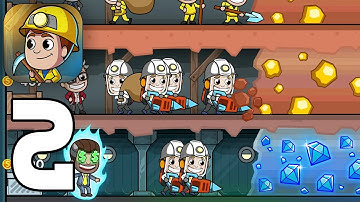 Idle Miner Tycoon: Money Games Gameplay walkthrough - Part 2 (Android, iOS)