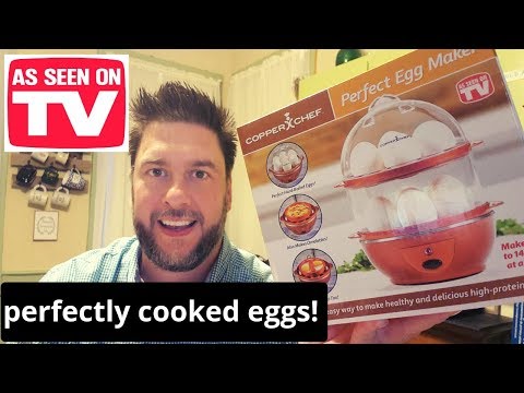 Copper Chef Deluxe Perfect Egg Maker on QVC 