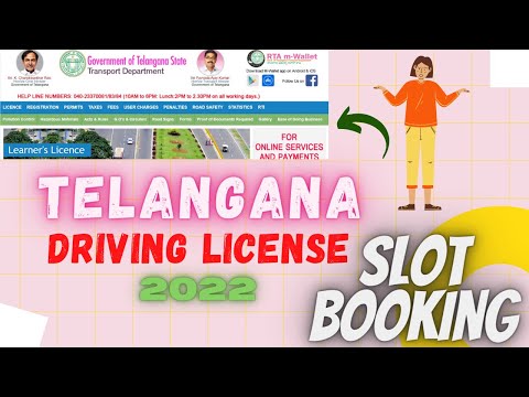 (2022) Apply Driving license | Addition of class of vehicle | online slot booking | TG state