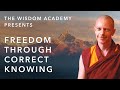 Freedom through correct knowing  trailer  the wisdom academy  geshe tenzin namdak