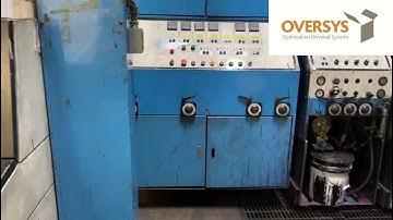 VIDEO OVERSYS U56650121 TCY 3 COLOR FLEXO FOLDER GLUER