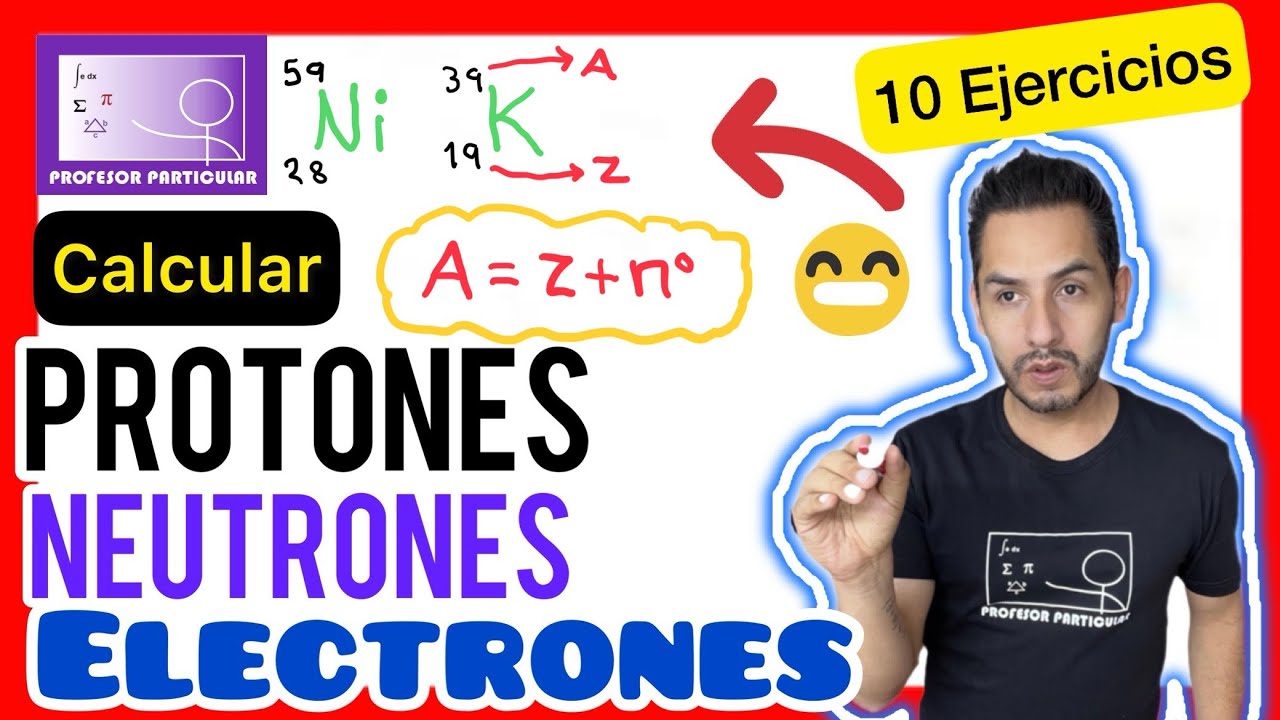 Como calcular el numero de electrones