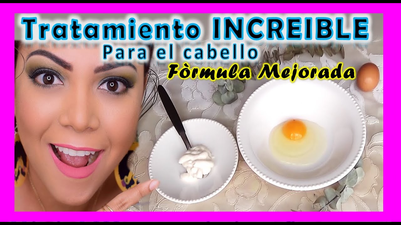 Dispersión Repulsión arroz TRATAMIENTO CASERO PARA EL CABELLO SECO Y MALTRATADO- Huevo y Mayonesa 🍳🔴  YOLIANA GAMBOA - YouTube