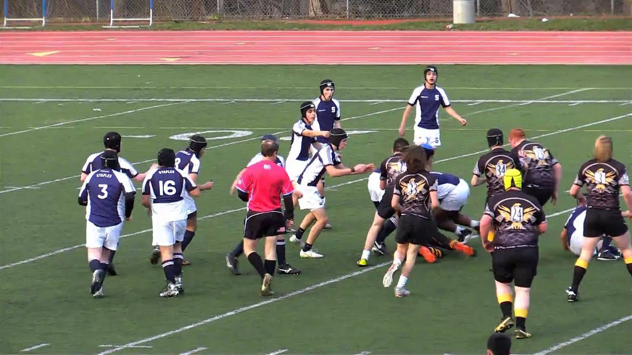 201516 HS Rugby Staples vs Aspetuck (JV) YouTube
