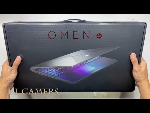 HP OMEN Core i7 9750H RTX2060 HP 15-dh0038TX Notebook Unbox Upgrade RAM and Game Benchmark