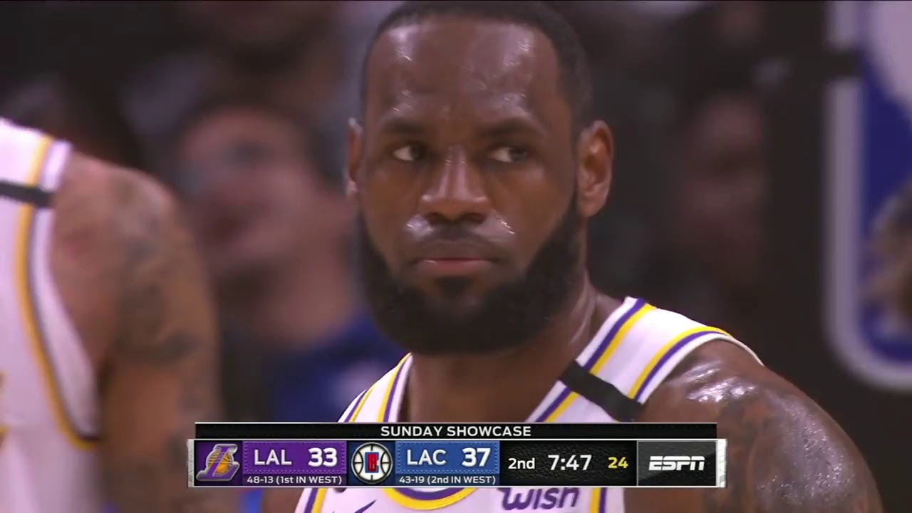 How Did Lebron James Beat The LA Clippers on March 8,2020 - YouTube