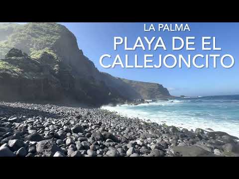 Playa De El Callejoncito, La Palma (4K)