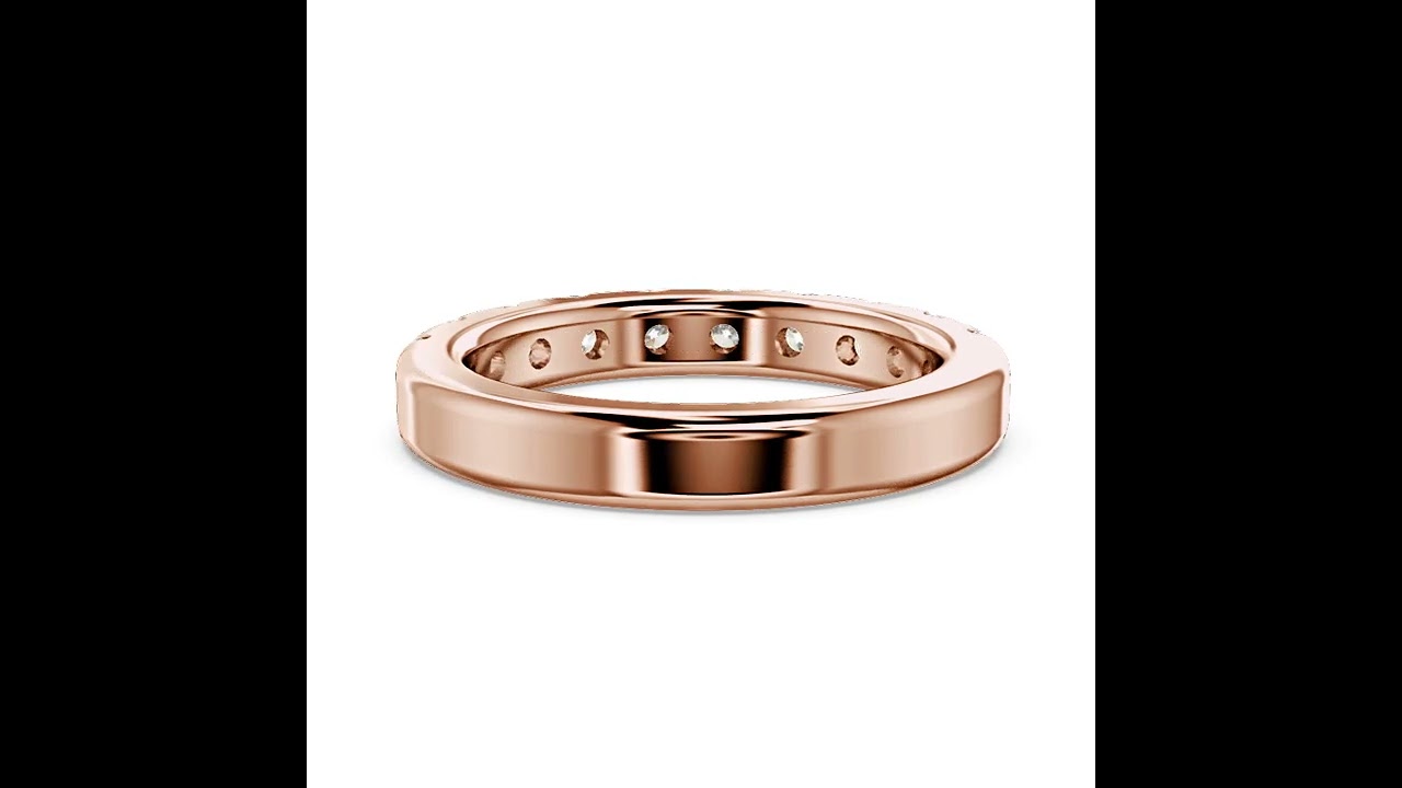 Micro Set Diamond Half Eternity