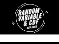 Cumulative distribution function || Random variable || cumulative distribution function in hindi