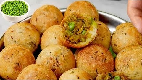 बिना फ्राय किए मटर का नया CRISPY मजेदार नाश्ता बनाये ओर कचोरी समोसा भूल जाएं -SUJI MATAR BREAKFAST