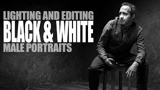 Lighting & Editing Mono Male Portraits | Take & Make Great Photography with Gavin Hoey