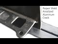 TIG Welding Auminum - Anodized Repair