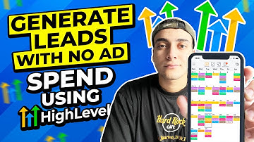 How we generate leads with no ad spend in less than a week using GoHighLevel (Database Reactivation)