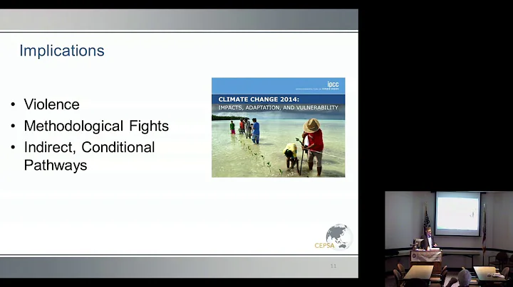 Joshua Busby - "Climate Change and Security: What ...