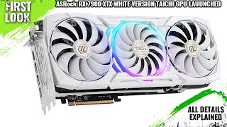 ASRock Radeon RX 7900 XTX Taichi White Edition Graphics Card