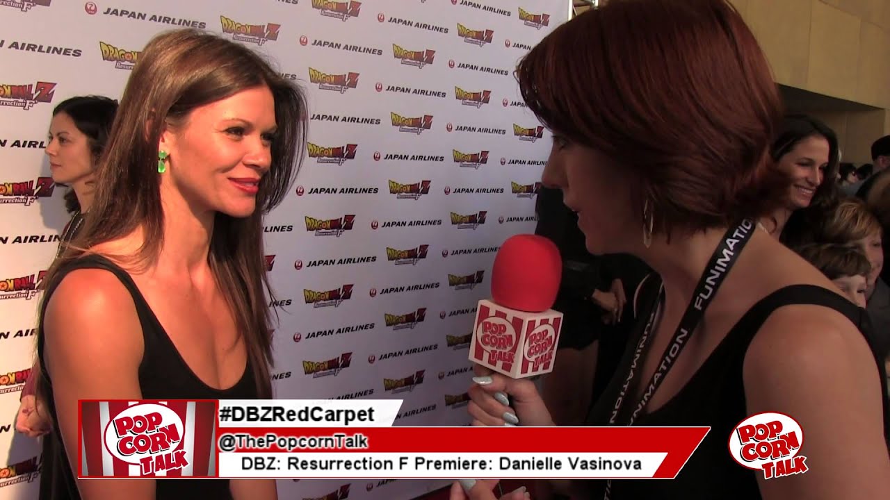 Danielle Vasinova @ The Dragon Ball Z: Resurrection 'F' World Premiere