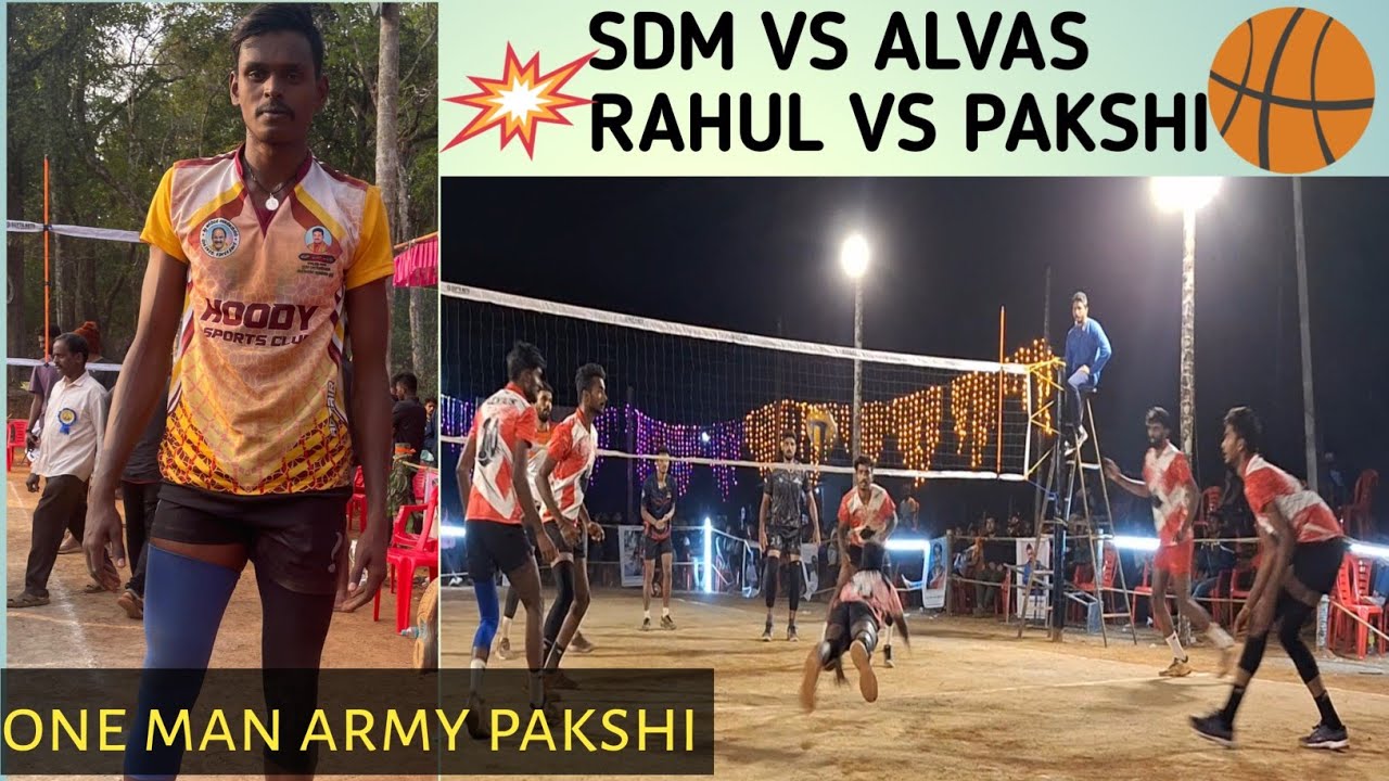 ALVAS VS SDM UJIRE PAKSHI ONE MAN SHOW