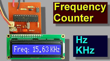 Make Frequency Meter / Counter using ATmega8 or Arduino & 1602 LCD Display