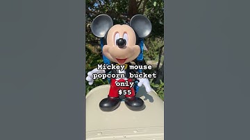 Thumbnail of Mickey mouse popcorn bucket! #mickeymouse #popcornbucket #disneyland #disney #mickey #capitalism