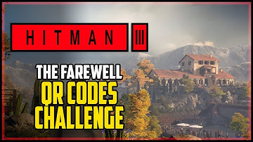 Hitman 3 All QR Codes Mendoza (QR Codes Challenge)
