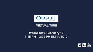 Basalite virtual tour is coming