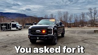 New F-350 / New Season / Mud Season Driveway Repair