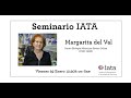 Seminario IATA 'Inmunología de pandemia para no iniciados' por Margarita del Val