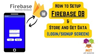 App Inventor Firebasedb Tutorial | Signup Login Screen | Firebase DB App Inventor screenshot 4