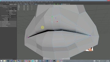 Modeling Human in Maya - Week 14 Lips complete