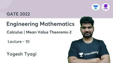 L 10 |  Calculus | Mean Value Theorems-2   | Engineering Mathematics by Yogesh Kumar Tyagi