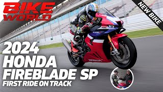 2024 Honda CBR1000RR-R Fireblade SP | First Ride & Chat With John McGuinness by Bike World 14,667 views 3 weeks ago 11 minutes, 23 seconds