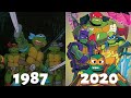 The Evolution of The Teenage Mutant Ninja Turtles (1987-2020)